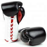 Перчатки боксерские Fairtex (BGL-7 black/white/red) Mexican Style
